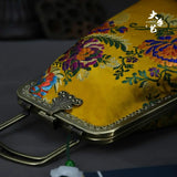 Spring Flowers Fringe Vintage Bag Crossbody Bag Women's Handbag Purse