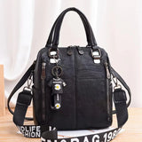 Spring Red Crossbody Bag Large Capacity Retro Women's Bag