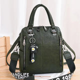 Spring Red Crossbody Bag Large Capacity Retro Women's Bag