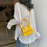 Spring Small Square Tote Bag Shoulder Crossbody Clutch Wallet Handbag