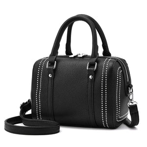 Spring Boston Women's Shoulder Bag Soft Handle Messenger Handbag