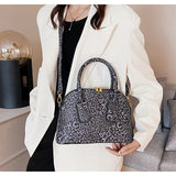 Leopard Crossbody Bag Spring Retro Versatile Handheld Bag