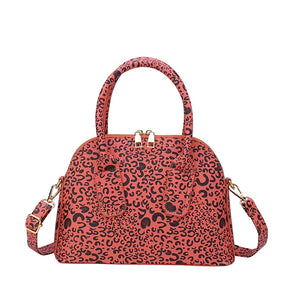 Leopard Crossbody Bag Spring Retro Versatile Handheld Bag