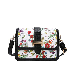 Retro Texture Leather One Shoulder Crossbody Bag