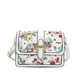 Retro Texture Leather One Shoulder Crossbody Bag