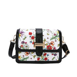 Retro Texture Leather One Shoulder Crossbody Bag