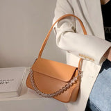 Spring Square PU Leather Women's Bag Casual Shoulder Messenger Handbag