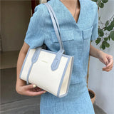 Spring Women's Bag Casual Tote Large Capacity High PU Leather Shoulder Handbags