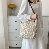 Spring Straw Lace Bag Woven Beach Bag