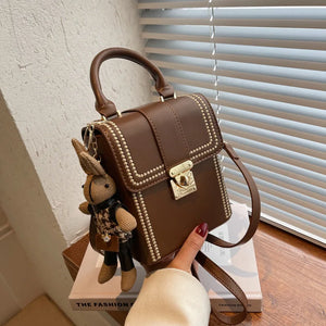 Spring Texture Shoulder Handbag All-match Messenger Small Bag