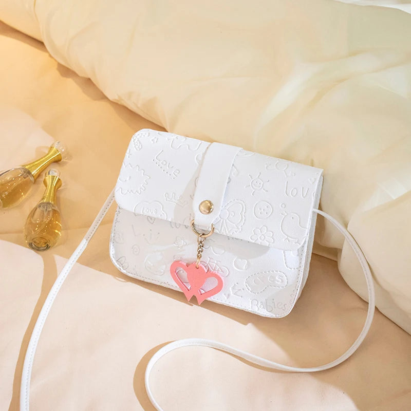 Mini Cross-body Phone Shoulder Bag with Tassel