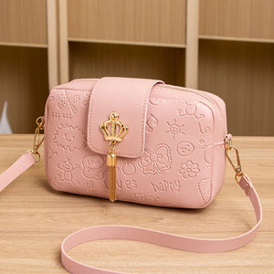Mini Cross-body Phone Shoulder Bag with Tassel