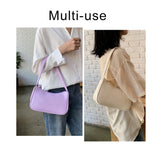 Retro PU Leather Shoulder Bag Women Small Hand Bag