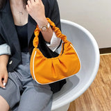 Retro PU Leather Shoulder Bag Vintage Hobo Small Hand Bag