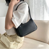Retro PU Leather Shoulder Bag Vintage Hobo Small Hand Bag