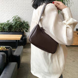 Retro PU Leather Shoulder Bag Vintage Hobo Small Hand Bag