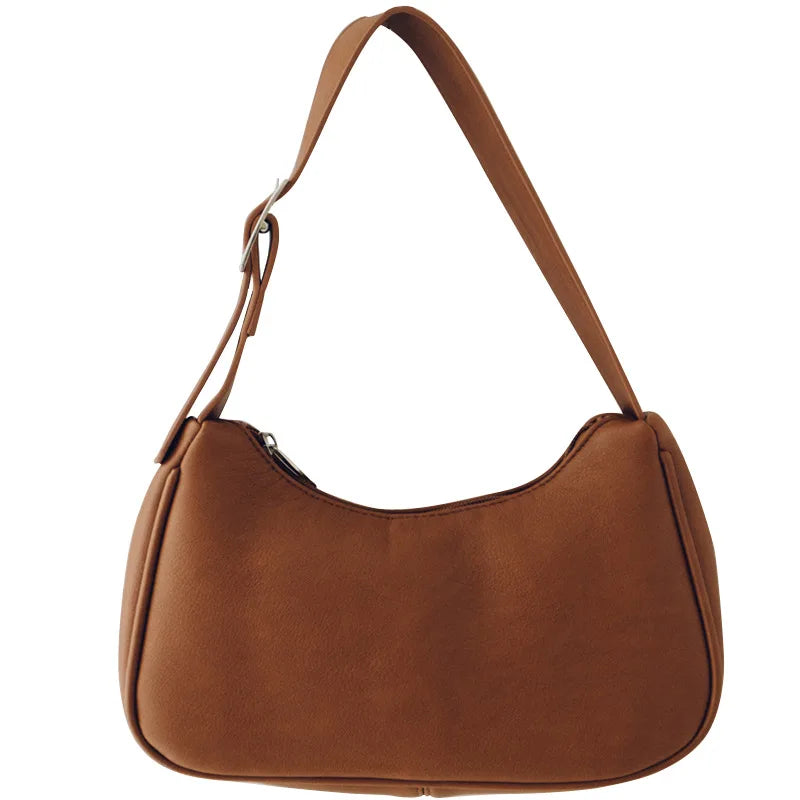 Women Retro Handbags PU Leather Shoulder Bag Vintage Hobo Small Hand Bag