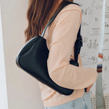Women Retro Handbags PU Leather Shoulder Bag Vintage Hobo Small Hand Bag