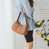 Women Retro Handbags PU Leather Shoulder Bag Vintage Hobo Small Hand Bag