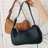 Women Retro Handbags PU Leather Shoulder Bag Vintage Hobo Small Hand Bag