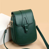 Cover-style PU Leather Cross-body Shoulder Bag for Women