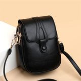 Women Cross-body Phone Shoulder Bag PU Leather Female Shoulder Bag