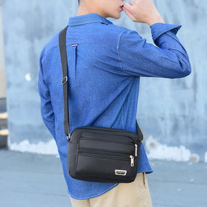 Men's Diagonal Handbag Shoulder Man Bag Outdoor Leisure Nylon Crossbody Bag