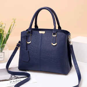 PU Leather Women's Handbag Large Capacity Shoulder Messenger Bag