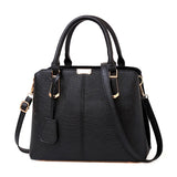 PU Leather Women's Handbag Large Capacity Shoulder Messenger Bag