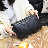 Women Shoulder Bag Flap Crossbody Messenger PU Leather Handbag