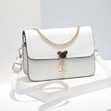 Spring/Summer Small Bags Ladies Square Texture Messenger Shoulder Bag