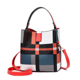 Spring/Summer Ladies Messenger Bucket Bag Casual Shoulder Bag