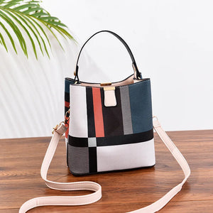Spring/Summer Ladies Messenger Bucket Bag Casual Shoulder Bag