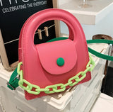 Versatile Spring Shoulder Bag for Women, Textured Messenger Bag