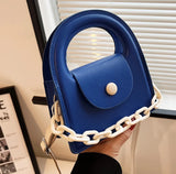 Versatile Spring Shoulder Bag for Women, Textured Messenger Bag