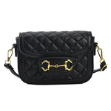 Spring Messenger Bag Women's Shoulder Bag Casual Rhombus Small Square Bag