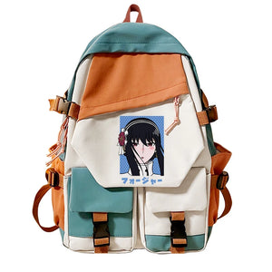 Spy X Family Backpack School Cosplay Comics Bag Female Cartoon School Backpack