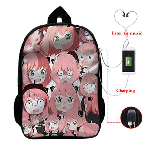 Spy X Family Anya Forger Anime School Backpack Bag