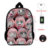 Spy X Family Anya Forger Anime School Backpack Bag