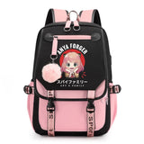 Spy x Family Anya Forger Backpack Cartoon School Bag Female Student Travel Bag