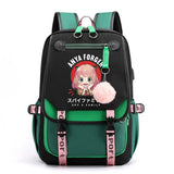 Spy x Family Anya Forger Backpack Cartoon School Bag Female Student Travel Bag