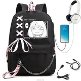 Spy x Family Anya Forger Backpack Lady Laptop Cartoon Girls Boys Travel