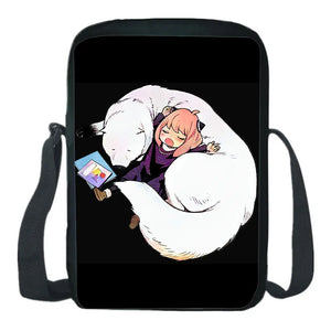 Spy x Family Messenger Bag Anime School Bag Girls Shoulder Bags