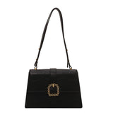 Square Bag High PU Leather Women Handbag Shoulder Messenger Bag