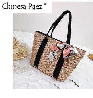 Summer Vintage Crossbody Straw Bag Rattan Bag