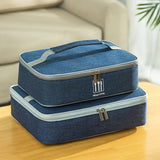 Square Thermal Lunch Bag Leak Proof Insulated Cooler Bento Box Bags