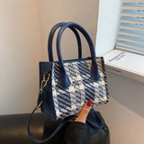 Square Handbags For Women High Pu Leather Shoulder Bag Style Female Crossbody Ba