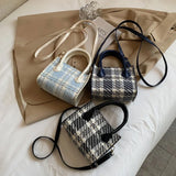 Square Handbags For Women High Pu Leather Shoulder Bag Style Female Crossbody Ba