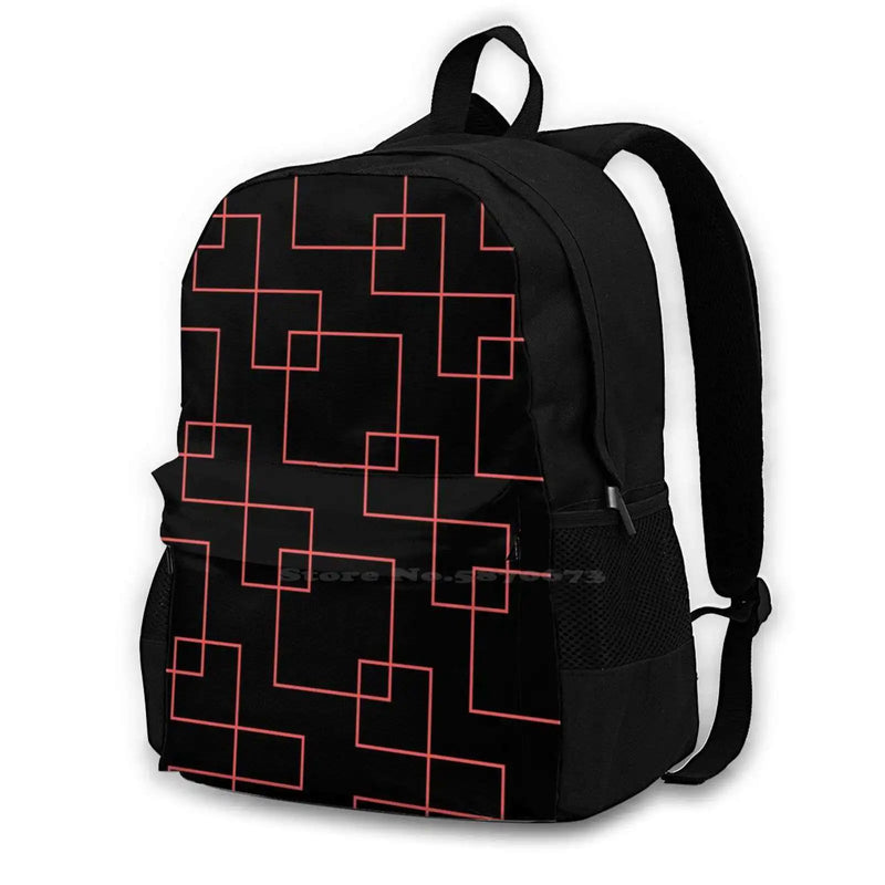 Square Inside Square Bags Travel Laptop Backpack