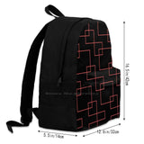 Square Inside Square Bags Travel Laptop Backpack